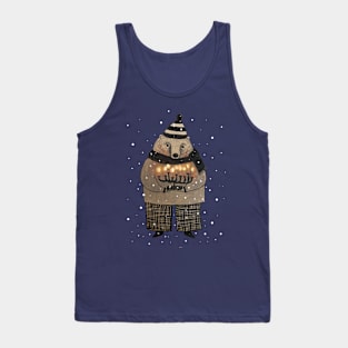 bear with candles Tank Top